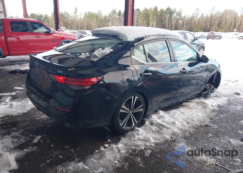 2021 Nissan Sentra Sr Xtronic Cvt z USA, uszkodzony, nr VIN 3N1AB8DV5MY319251